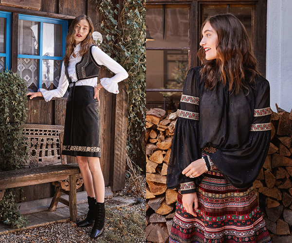 Jupe 106 et blouse 101 A Jupe 106 et blouse 101 A