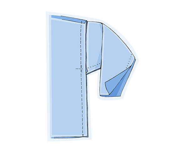 Étape 5 : attention au surplus de couture ! Étape 5 : attention au surplus de couture !