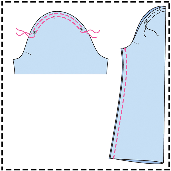 STEP 16: CONSTRUCT SLEEVES STEP 16: CONSTRUCT SLEEVES