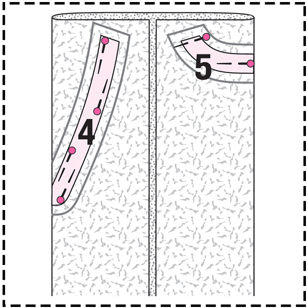 STEP 3: CUT OUT THE INTERFACING STEP 3: CUT OUT THE INTERFACING
