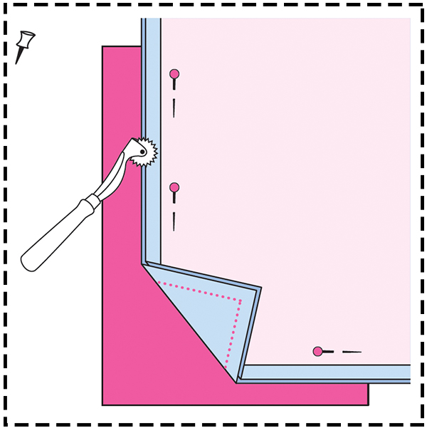STEP 4: TRANSFER PATTERN MARKINGS STEP 4: TRANSFER PATTERN MARKINGS
