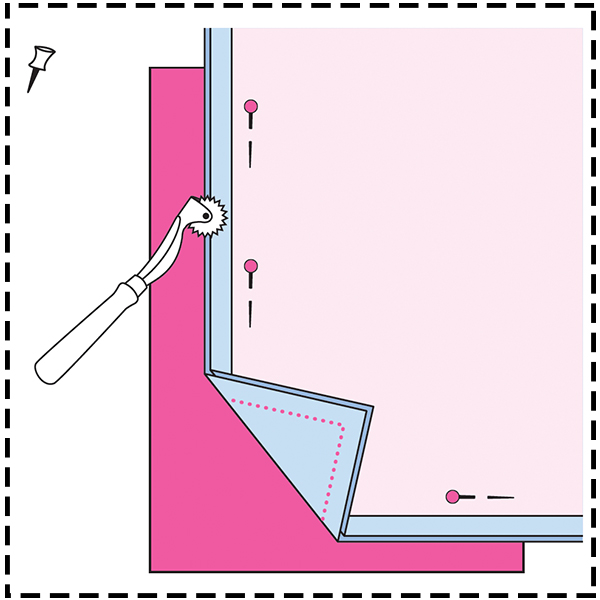 STEP 2: TRANSFER PATTERN MARKINGS