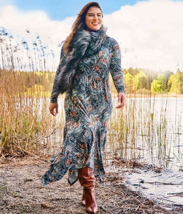 Viscose Dress (Plus Size)