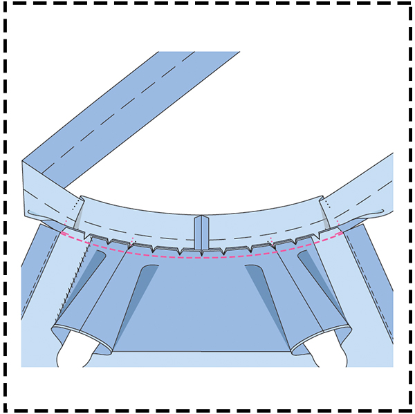 STEP 10: TIE COLLAR