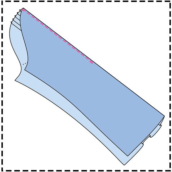 STEP 12: SLEEVES WITH TUCKS