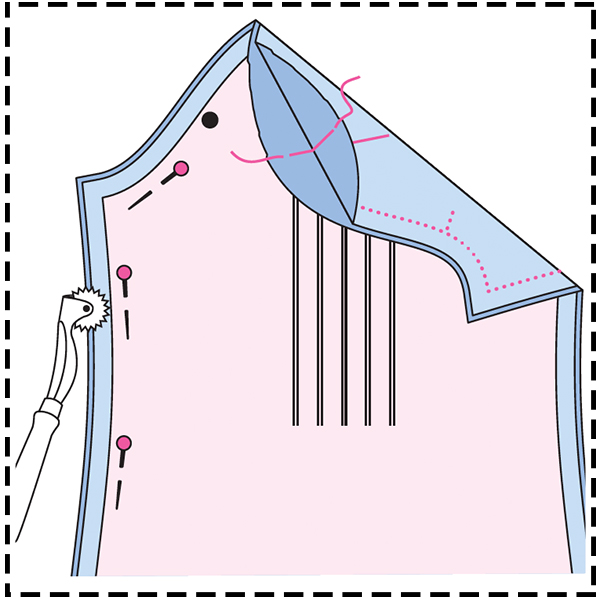 STEP 3: TRANSFER PATTERN MARKINGS