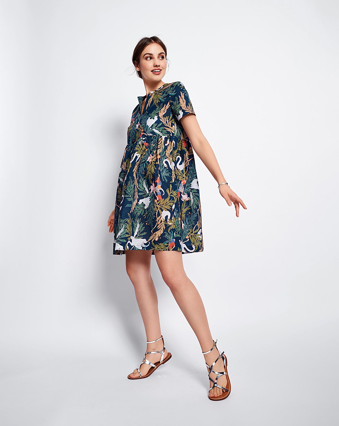 white christmas dresses Sewing Patterns by Masin Cloud Dress – The Fold Line main image 1