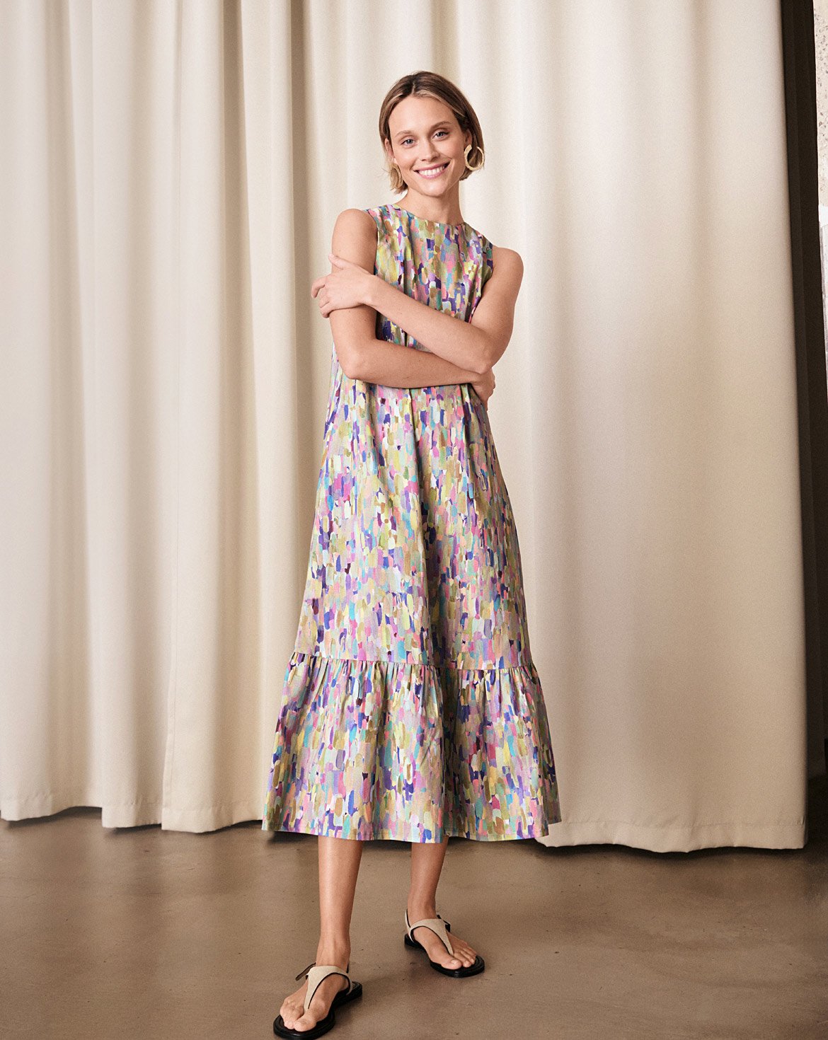 easy cotton dress pattern Linen Dress Pattern, Easy Sewing Dress, PDF Pattern, Long Pockets Linen  Dress, Boho Gathered, Boat Neck