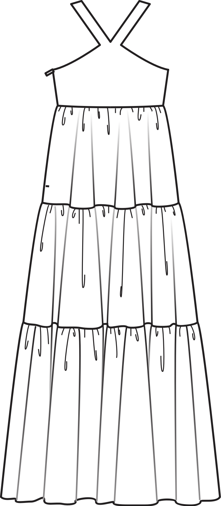 night out maxi dress Chasing Unicorns