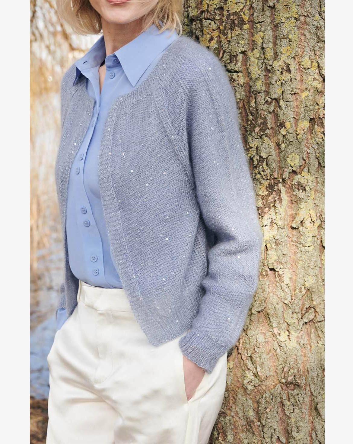 Top-down-vest #11 | burda breien nr 04 - 2022 | PDF breipatronen