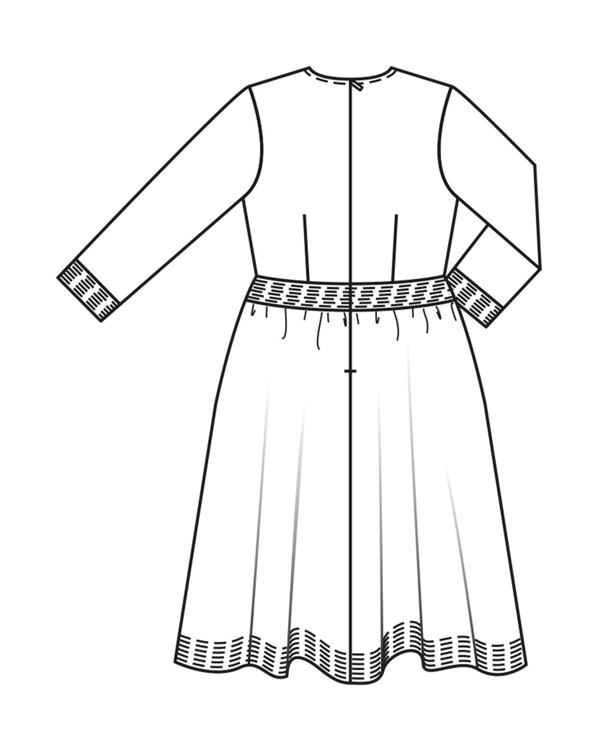 jersey maxi dress pattern Sewing Pattern Jersey Maxi Dress | PDF Download | EU34-50