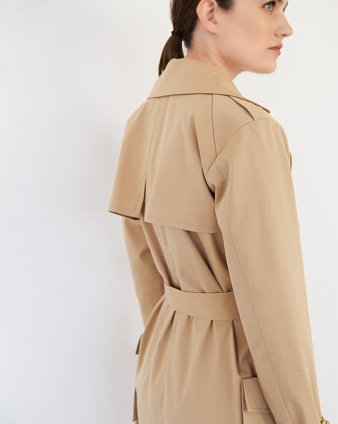 Gabardine Coat 124 | Burda Style 08/22 | PDF Sewing Pattern
