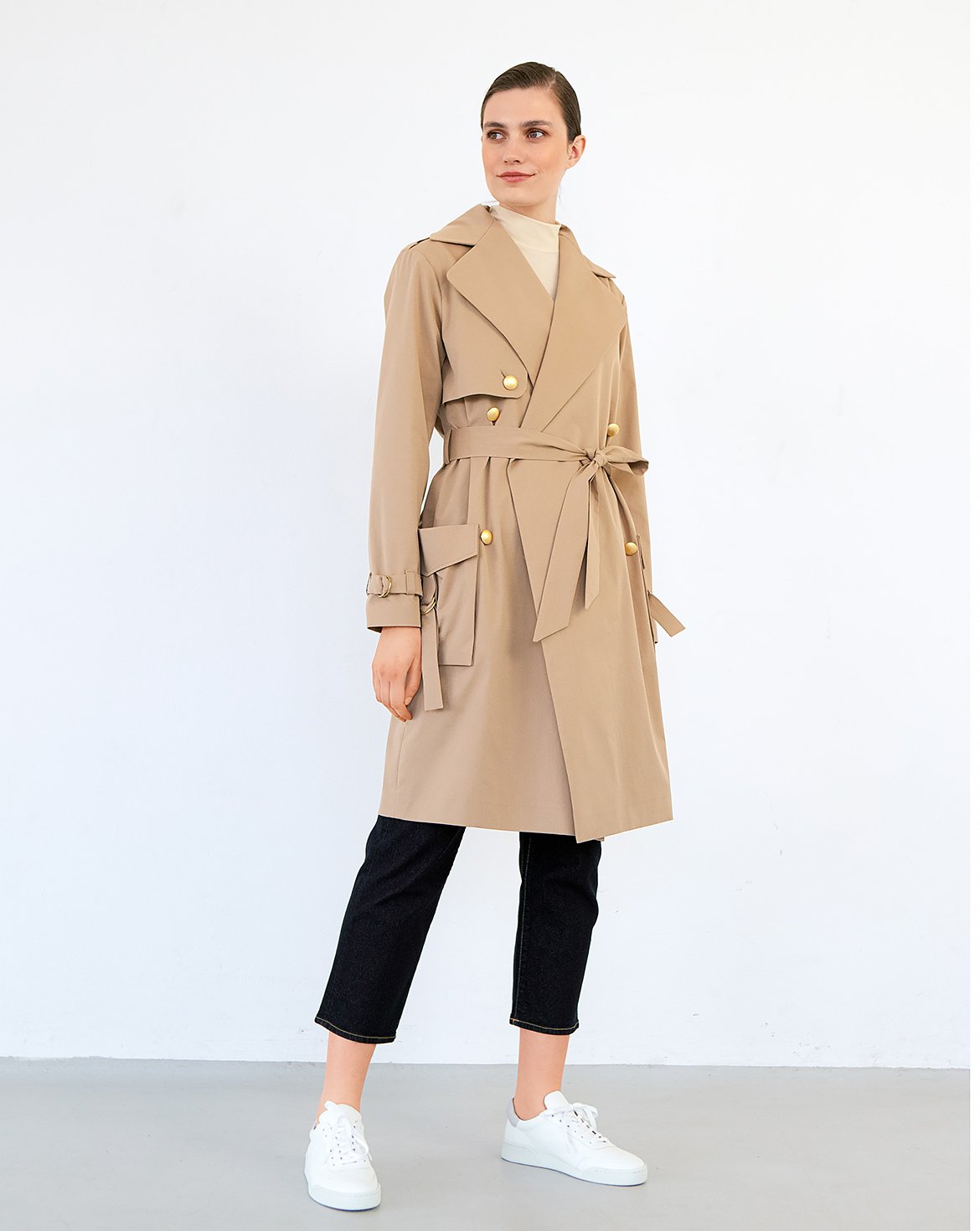 Gabardine Coat 124 | Burda Style 08/22 | PDF Sewing Pattern