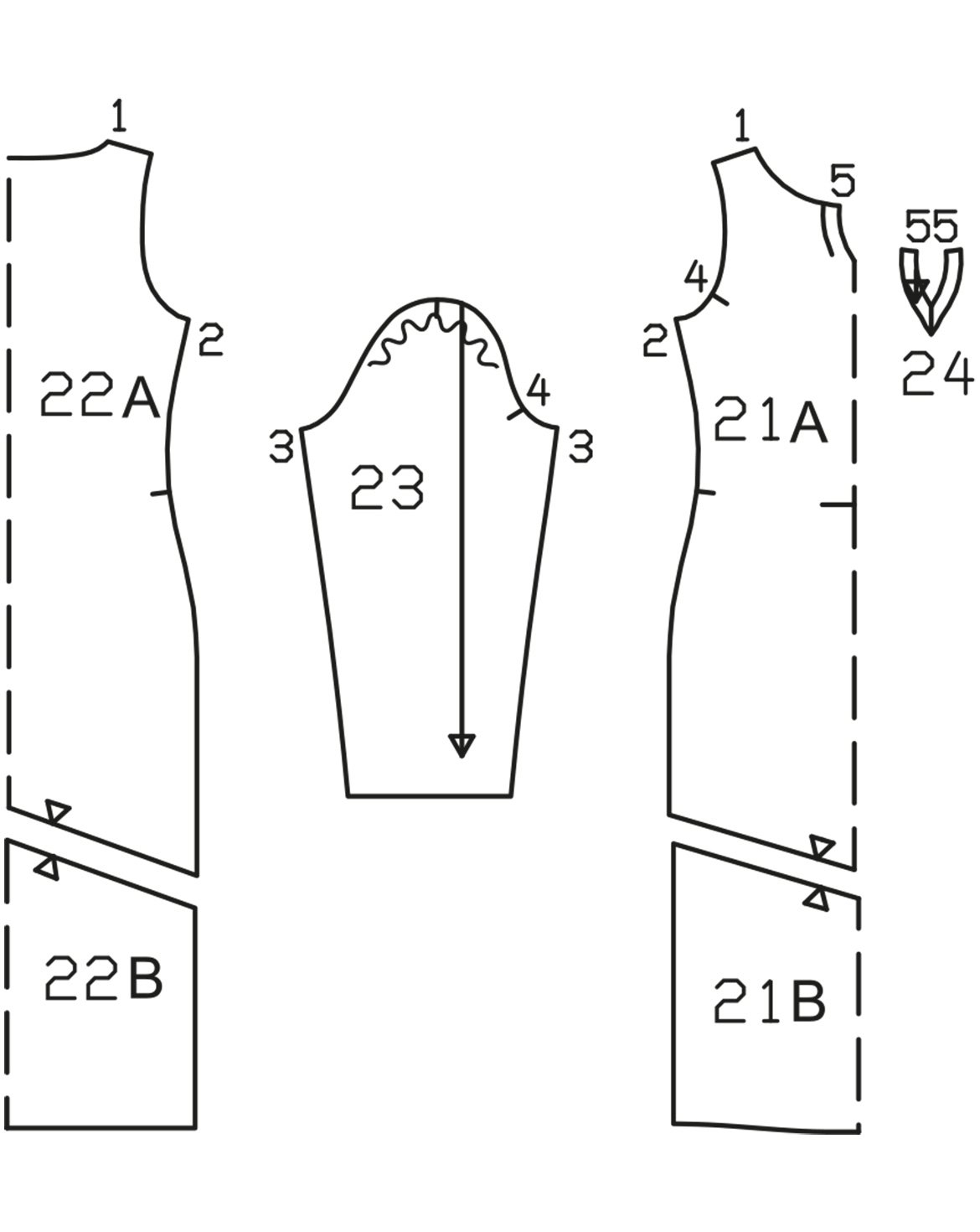 sleeveless jersey dress pattern PDF Sewing Pattern Leonora Jersey Dress | Bodycon Midi Dress With High Neck | Sleeveless Halter Dress Pattern | Digital Download
