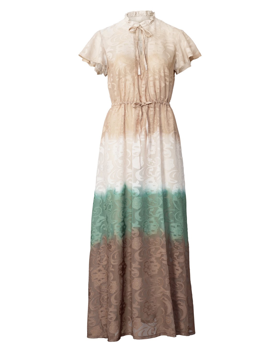 burda maxi dress Burnout fabric Maxi Dress 119 | Burda Style 04/23