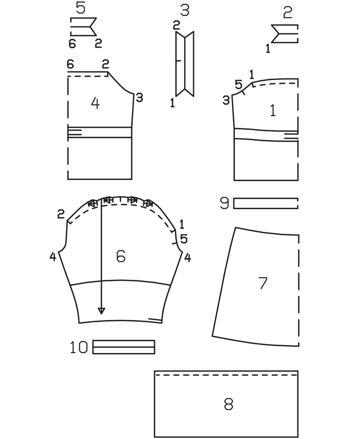 Voile Dress 110 | Burda Style 04/24 | PDF Sewing Pattern | BurdaStyle.com