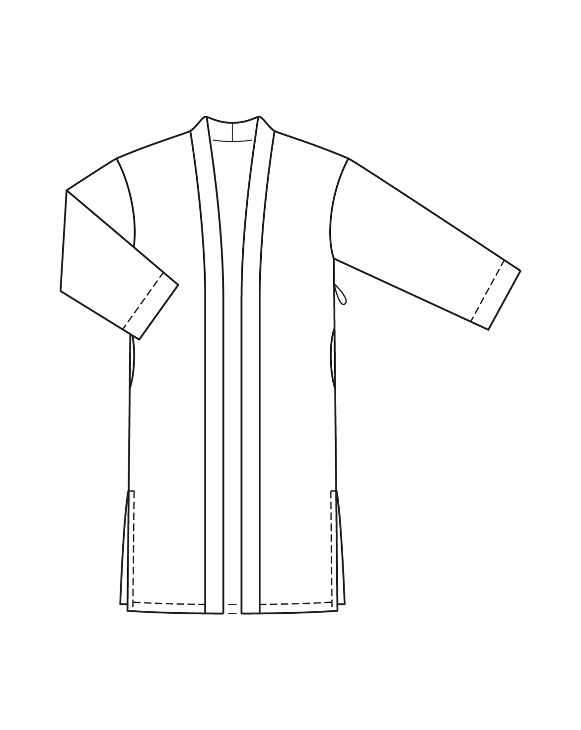 traditional kimono pattern pdf