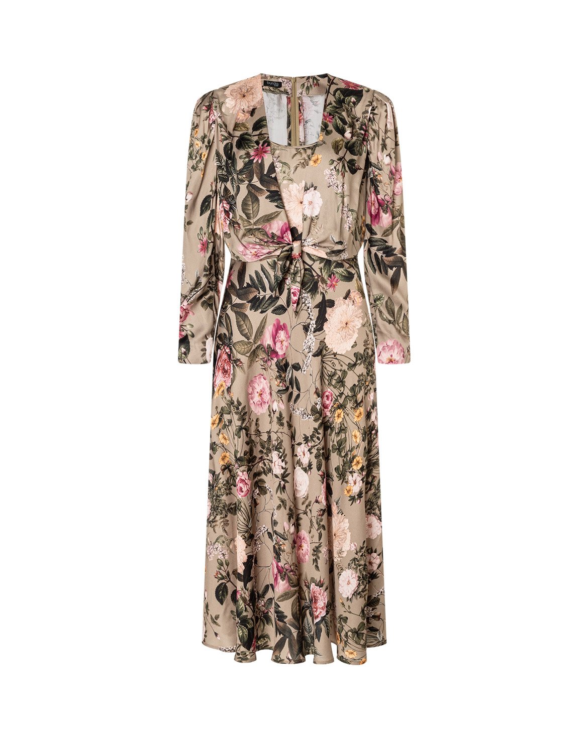 satin wrap dress pattern Poppy Dress PDF Sewing Pattern | Wrap Dress with Cowl Neck | Draped dress Midi
