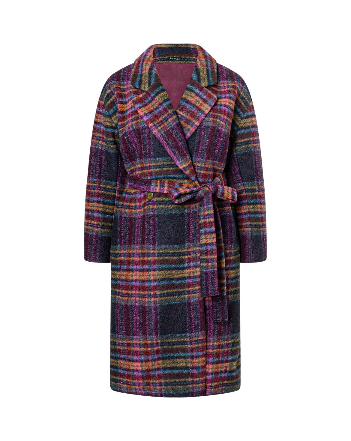 Wool Coat 121 | Burda Style 01/26 | PDF Pattern | BurdaStyle.com