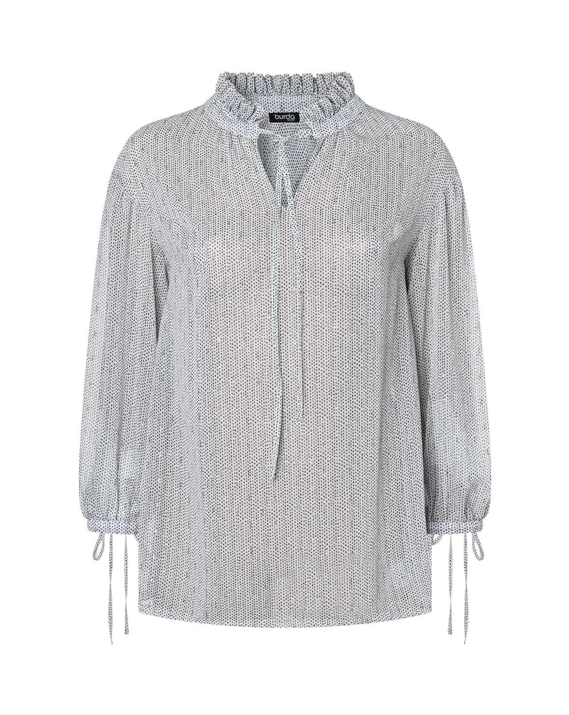 Chiffon Blouse 123 | Burda Style 03/26 | PDF Pattern | BurdaStyle.com