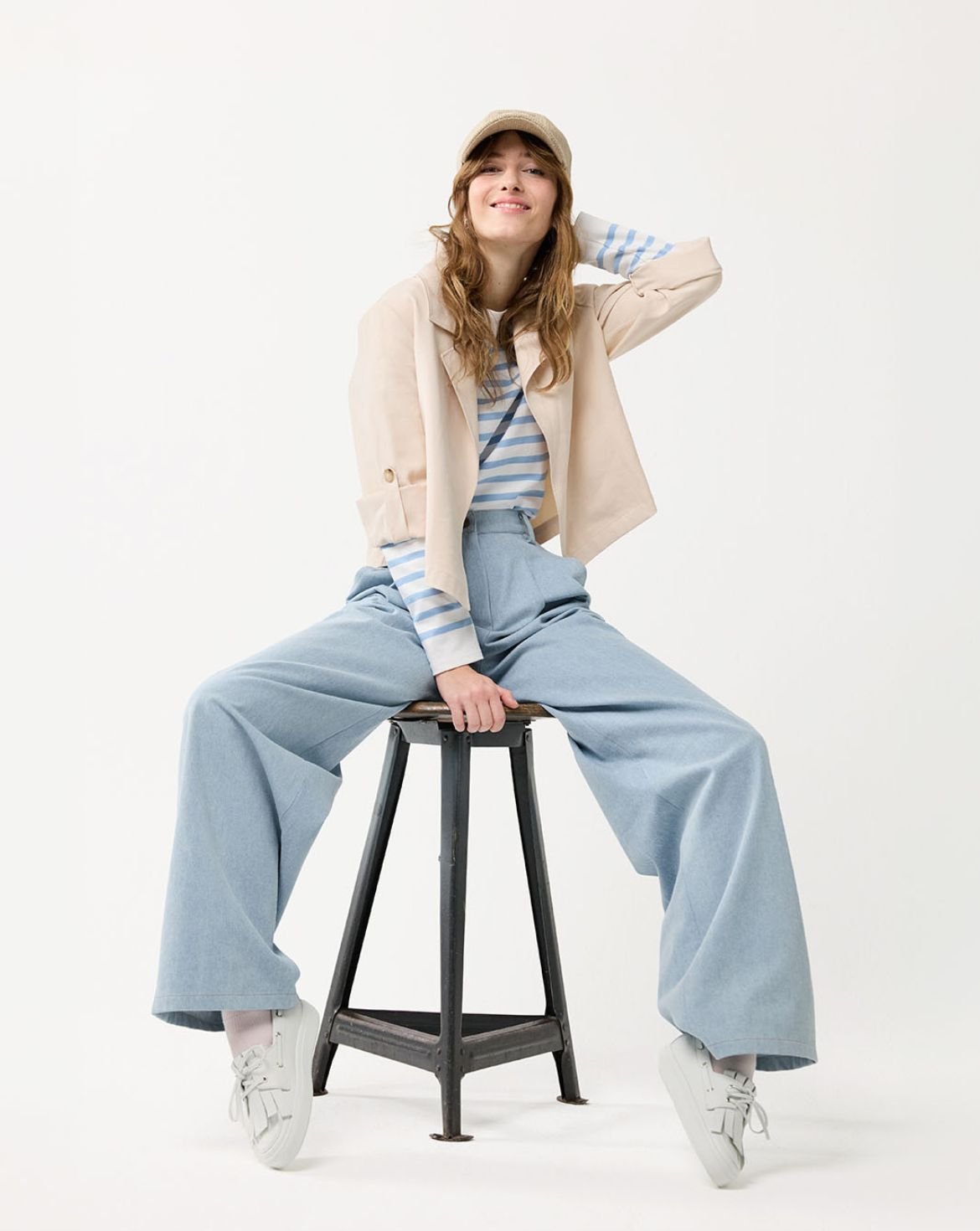 Denim Trousers 114 | Burda Style 05/26 | PDF Pattern | BurdaStyle.com