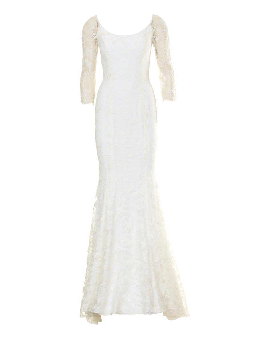 Long Sleeve Wedding Gown 03/2010 | PDF Sewing Pattern | BurdaStyle.com