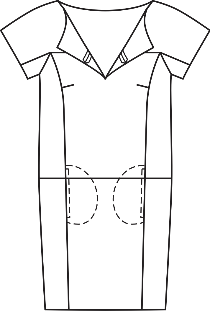 leather dress pattern How to Sew a Leather Dress + PATTERN // DIY Bishop Puff Sleeve Dress with PDF Sewing Patterns