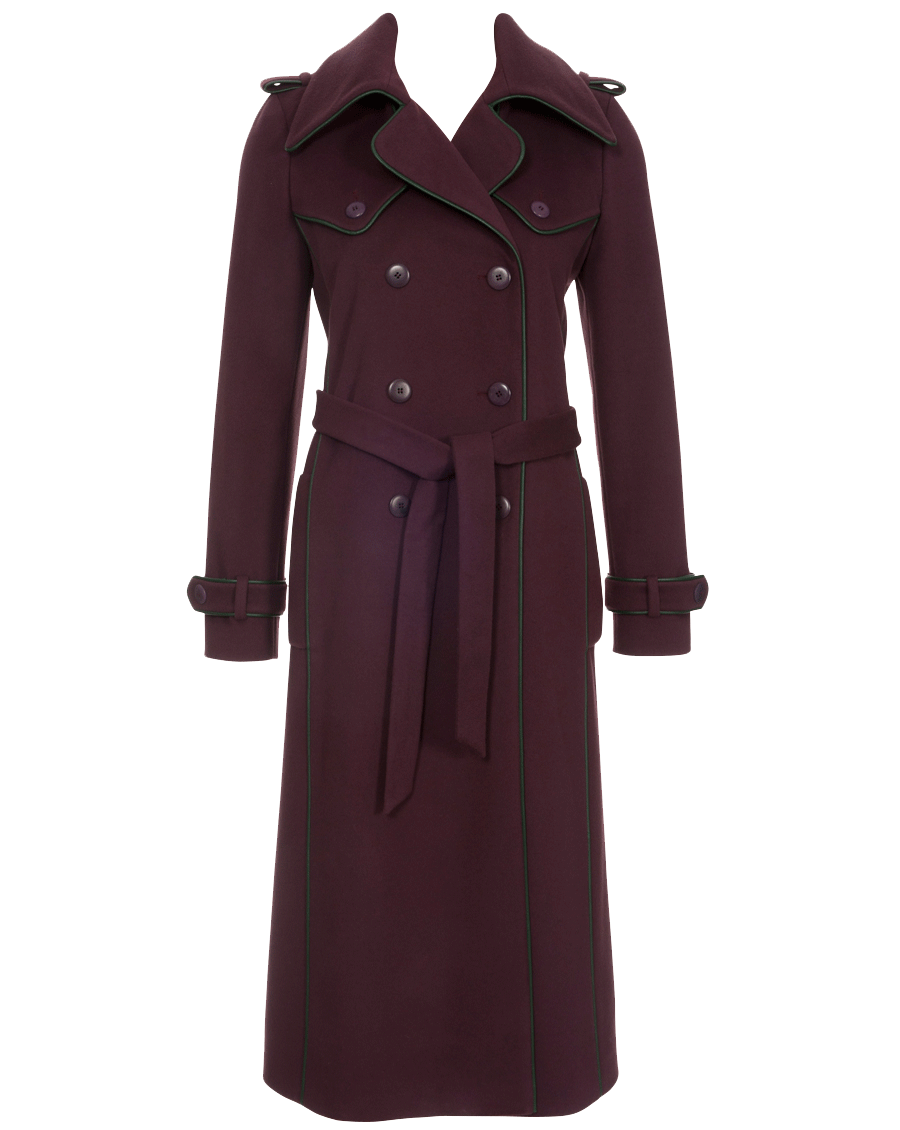 Piped Trench Coat 11/2012 | PDF Sewing Pattern | BurdaStyle.com