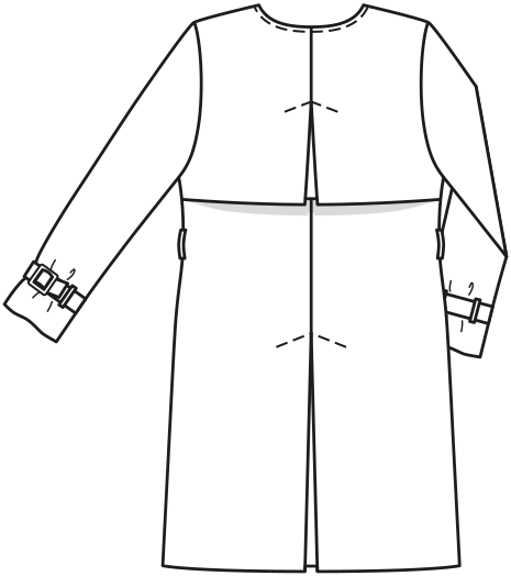 Twill Trench Coat 125 | 02/18 | PDF Sewing Pattern | BurdaStyle.com