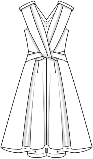 Jacquard Dress 121|Burda Style 02/20 | PDF Sewing Pattern | BurdaStyle.com