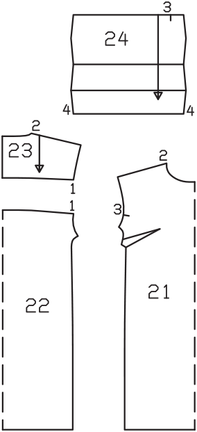 silk dress template Silk Dress 122 | Burda Style 03/22 | PDF Sewing Pattern