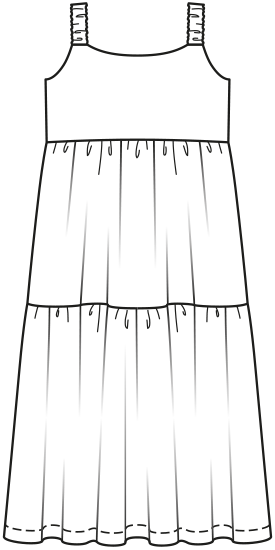 jersey maxi dress pattern How to Sew a Jersey Maxi Dress
