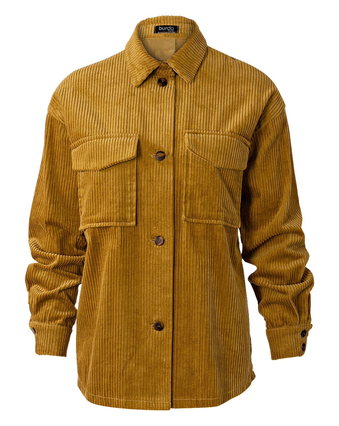 Velvet Shirt 107 | Burda Style 03/22 | PDF Sewing Pattern