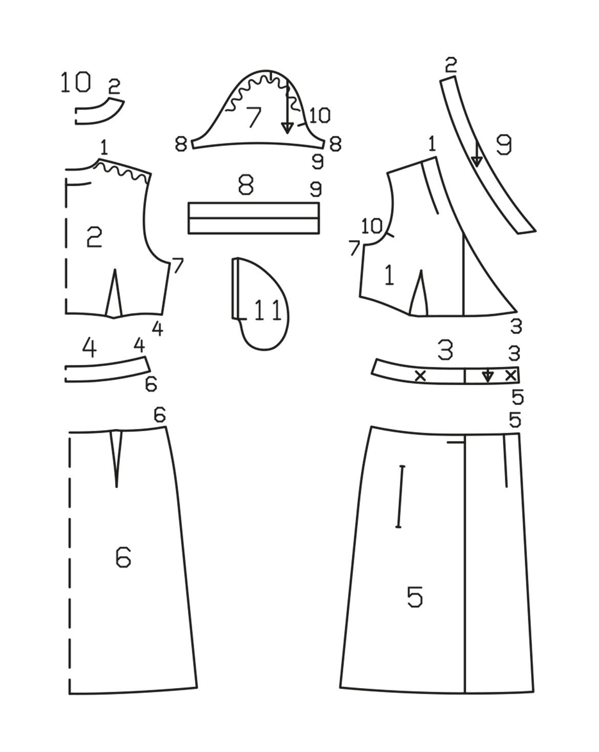Cotton Wrap Dress 120 | Burda Style 05/22 | PDF Sewing Pattern |  BurdaStyle.com