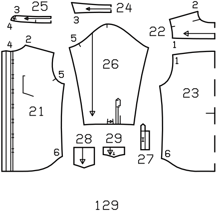 men's dress shirt pattern pdf Shirt