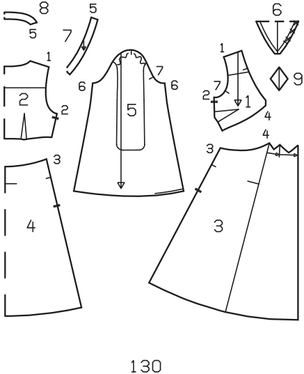 Piping Dress 12/2012 | PDF Sewing Pattern | BurdaStyle.com