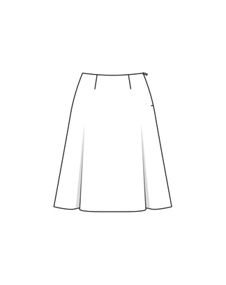 rok #126 | cupro | burda style 12/2021 | PDF naaipatronen