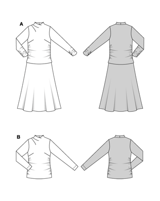 Robe / Top n°5616 Automne / Hiver 2026