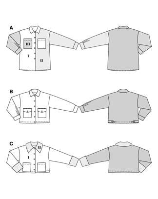 Chemisier / Veste n°5661 Automne / Hiver 2026