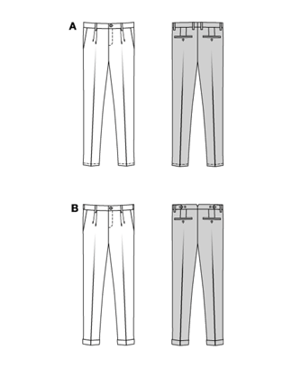 Pantalon n°5722 Printemps/Été 2025 | Patron Pochette