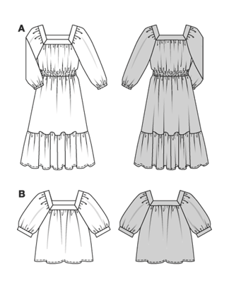 Robe & Blouse n°5741 Printemps/Été 2025 | Patron Pochette