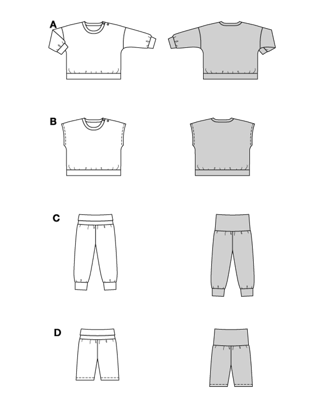 Sweatshirt / Pantalon n°9186 Automne / Hiver 2026