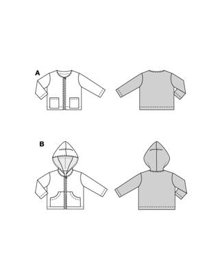 Veste n°9188 Automne / Hiver 2026