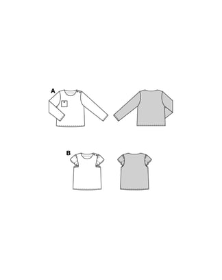 T-Shirt n°9227 Printemps/Été 2024 | Patron Pochette