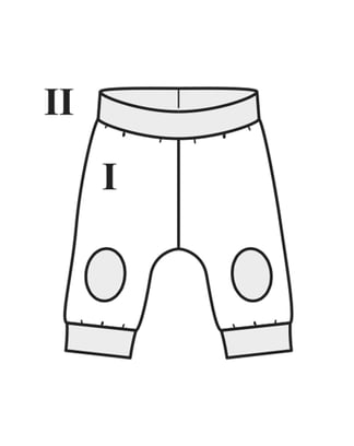 Pantalon en jersey n° 6 | Burda Easy Baby n°1/2022 | Patron de couture PDF
