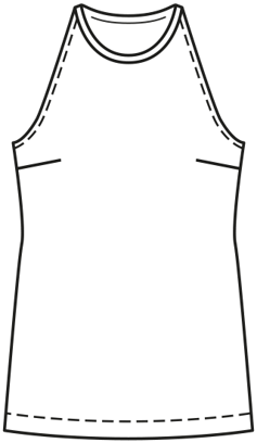 Top en Jersey n°1 C | Burda Easy 4/2021 | Patron de couture PDF