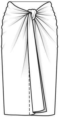 Jupe en Jersey n°2 C | Burda Easy 4/2021 | Patron de couture PDF