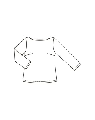 Poplin Top n°4 C | Burda Easy n°6/2021 | PDF Sewing Pattern