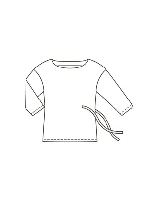 Pull en jersey n°1 A | Burda Easy n°1  Jan-Fév/2022 | Patron de couture PDF