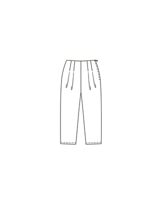 Short et pantalon en gabardine n°4 B | Burda Easy n°1  Jan-Fév/2022 | Patron de couture PDF